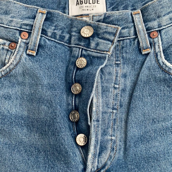 Agolde Jamie High Rise Classic Jeans (Passenger) - Picture 5 of 9